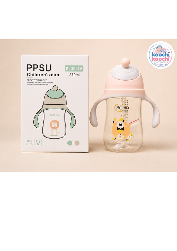 PPSU Weighted Straw Sipper Cup – 270ml/9ons