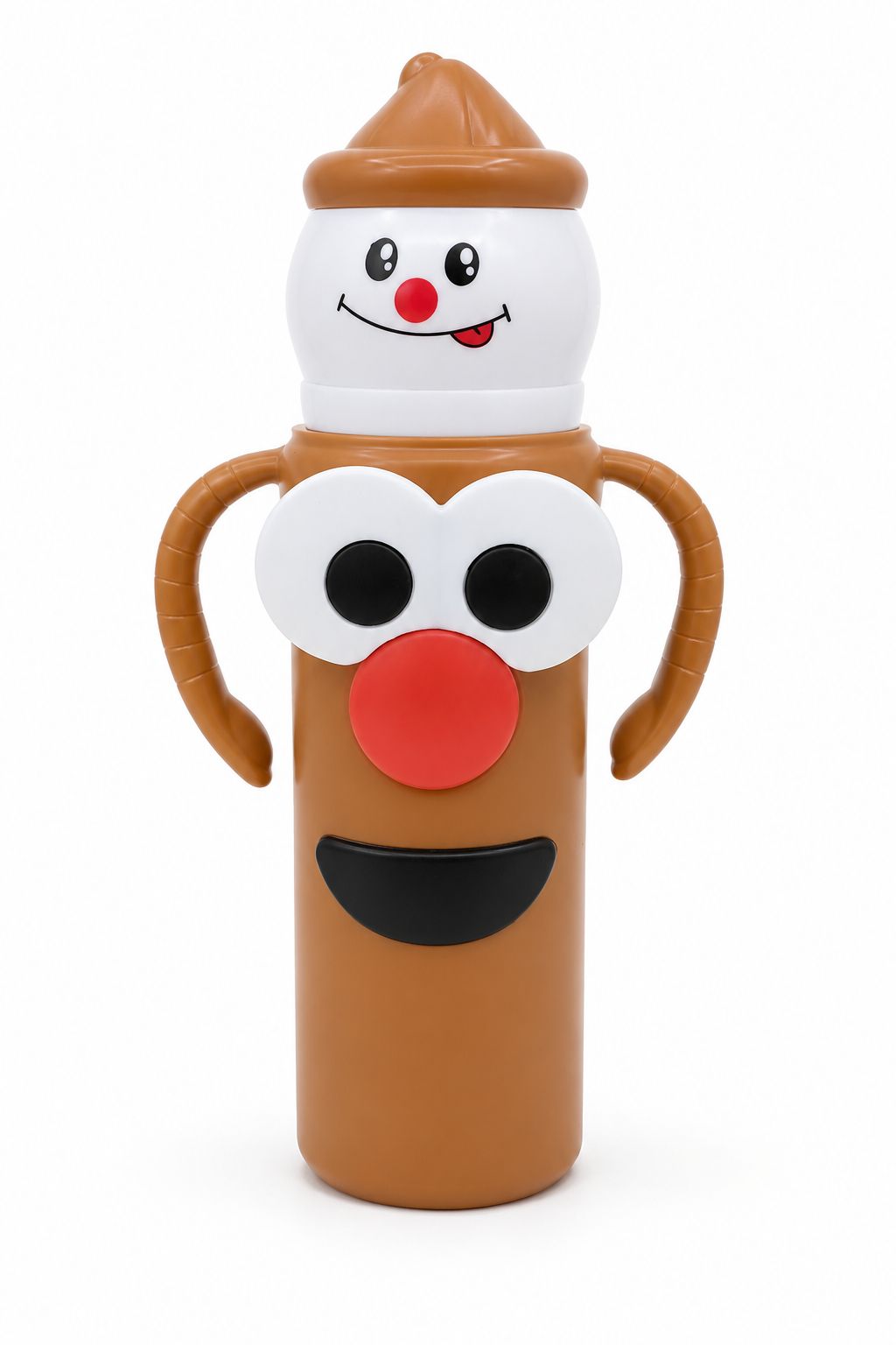 Santa Glass Bottle