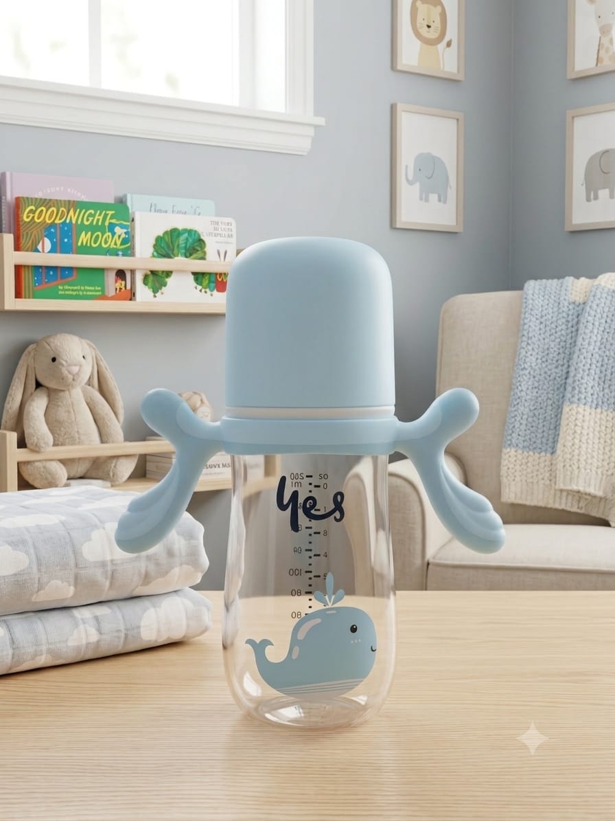 Yes Colic Free Acrylic Feeding Bottle 240ml