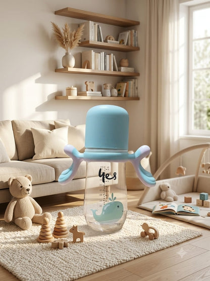 Yes Colic Free Acrylic Feeding Bottle 240ml