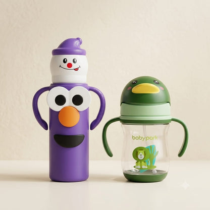 Babypark Sipper and Santa Glass Feeder