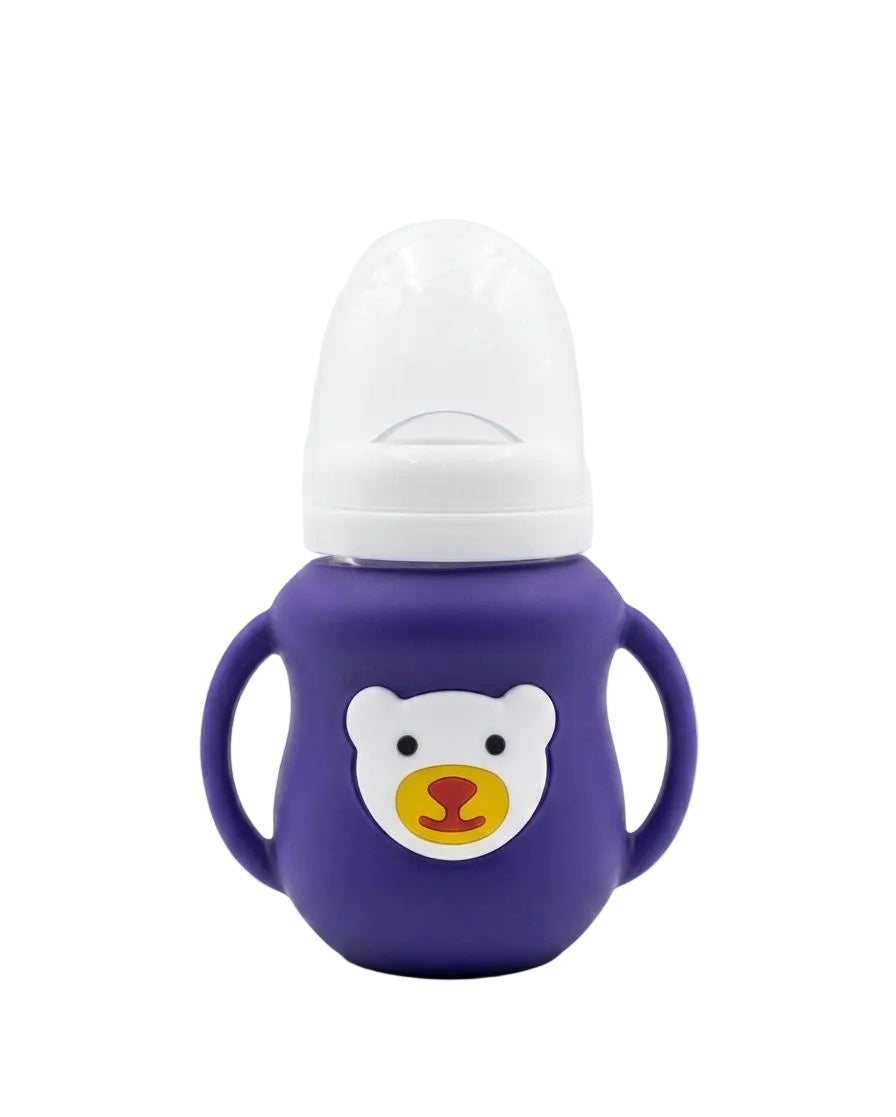 Bear Glass Bottle colic-free 150ml