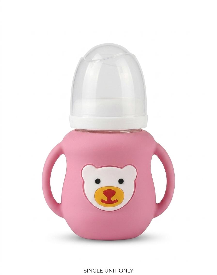Bear Glass Bottle colic-free 150ml