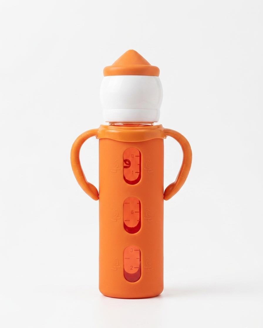 Santa Glass Bottle