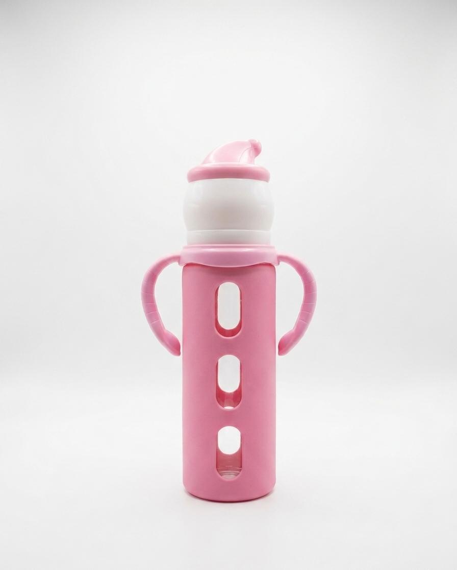 Santa Glass Bottle