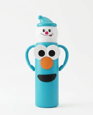 Santa Glass Bottle