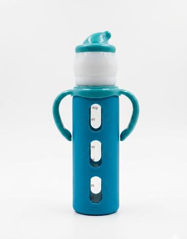 Santa Glass Bottle